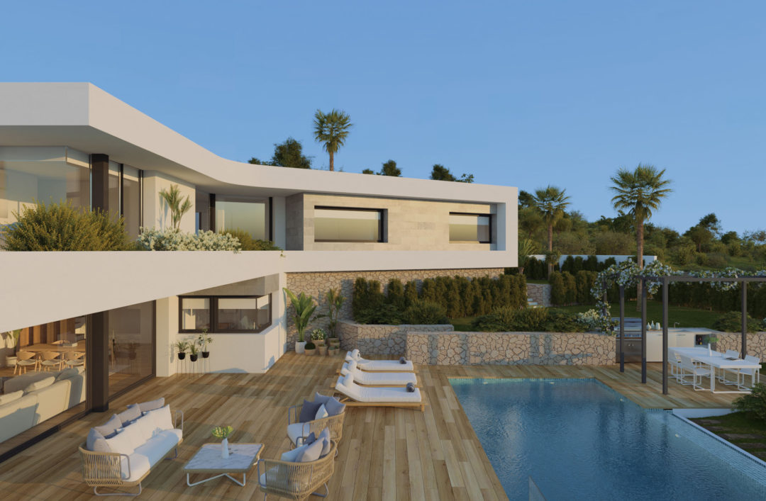 Villa Eden in the Encinas Design development
